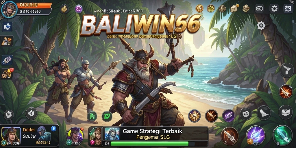 Tampilan seru gameplay BALIWIN66 dengan strategi SLG yang mendebarkan.