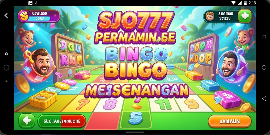 Tampilan gameplay menarik dari permainan Bingo SJO777.